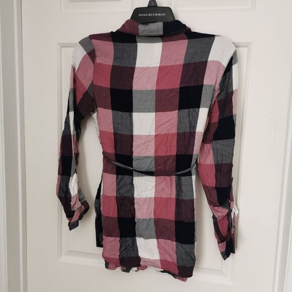 Thyme maternity plaid shirt size S - Picture 4 of 4